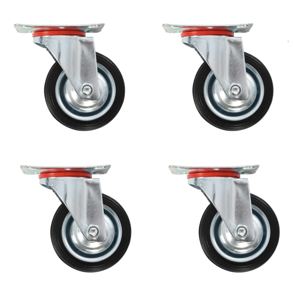 Berkfield Swivel Casters 4 Pcs 75 Mm 6900439822515