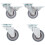 Berkfield Swivel Casters 4 pcs 50 mm 1