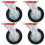 Berkfield Swivel Casters 4 pcs 100 mm 1