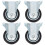 Berkfield Fixed Casters 4 pcs 75 mm 1