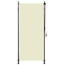 Berkfield Outdoor Roller Blind 100x270 cm Cream