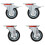 Berkfield Swivel Casters 4 pcs 75 mm 1