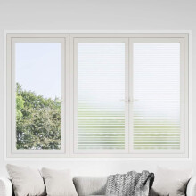 Berkfield Window Film Frosted Stripes Design 0.9x50 m PVC