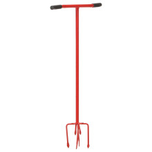 Berkfield Garden Claw Red Steel