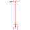 Berkfield Garden Claw Red Steel 1