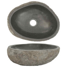 Berkfield Basin River Stone Oval (29-38)x(24-31) cm
