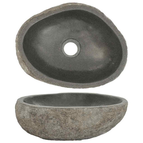 Berkfield Basin River Stone Oval (29-38)x(24-31) cm