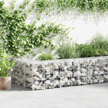 Berkfield Gabion Wall with Covers Galvanised Steel 600x30x50 cm