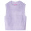 Kids' Sweater Vest Knitted Light Lilac 104 1