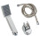 Berkfield Handheld Shower Head with 1.5 m Hose Chrome 1