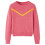 Kids' Sweater Knitted Old Pink 140 1
