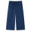 Kids' Pants with Wide Legs Navy 140 1