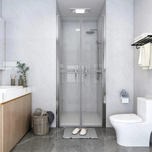 Berkfield Shower Door Clear ESG 86x190 cm