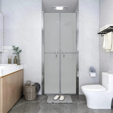 Berkfield Shower Door Frosted ESG 96x190 cm