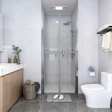 Berkfield Shower Door Clear ESG 96x190 cm