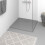 Berkfield Shower Base Tray SMC Grey 90x90 cm 1