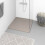 Berkfield Shower Base Tray SMC Brown 90x90 cm 1