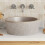 Berkfield Sink Grey ò40x15 cm Marble 1