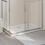 Berkfield Rectangular ABS Shower Base Tray White 80x120 cm 1