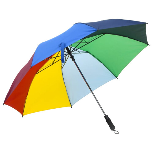 Berkfield Automatic Folding Umbrella Multicolour 124 cm
