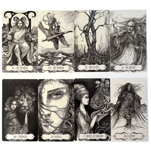 Tarot Cards Full English Version, Versatile Divination Deck for Beginners 1