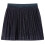 Kids' Skirt with Glitters Navy Blue 128 1