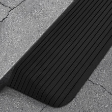 Berkfield Threshold Ramps 2 pcs 110x41x5 cm Rubber