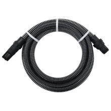Berkfield Suction Hose with PVC Connectors Black 1" 4 m PVC