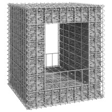 Berkfield Gabion Basket Post 50x50x60 cm Iron
