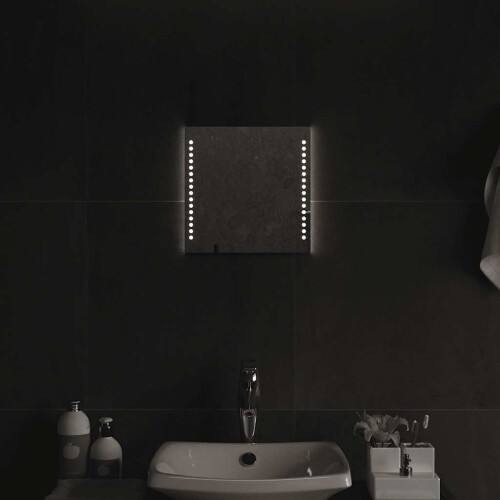 Berkfield LED Bathroom Mirror 30x30 cm