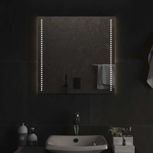 Berkfield LED Bathroom Mirror 60x60 cm