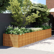 Berkfield Garden Raised Bed 479x100x69 cm Corten Steel
