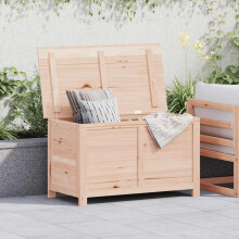 Berkfield Outdoor Cushion Box 100x50x56 cm Solid Wood Fir