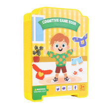 Dress Up Sticker Book for Girls Kids Travel, EVA Foam Learning Activity with Durable Pages and Storage