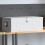 Berkfield Storage Box Silver 90x47x33.5 cm Aluminium 1