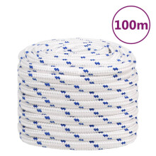 Berkfield Boat Rope White 20 mm 100 m Polypropylene