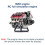 V8 Engine Model Kit with Realistic Simulation, DIY Working Internal Combustion Engine for RC Car Display 3
