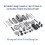 V8 Engine Model Kit with Realistic Simulation, DIY Working Internal Combustion Engine for RC Car Display 5