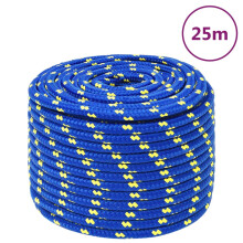 Berkfield Boat Rope Blue 14 mm 25 m Polypropylene
