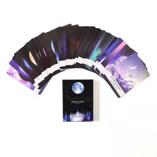 Moon Power Tarot Cards Deck 44Card BeginnerFriendly Fortune Telling Game with MoonThemed Artwork 1