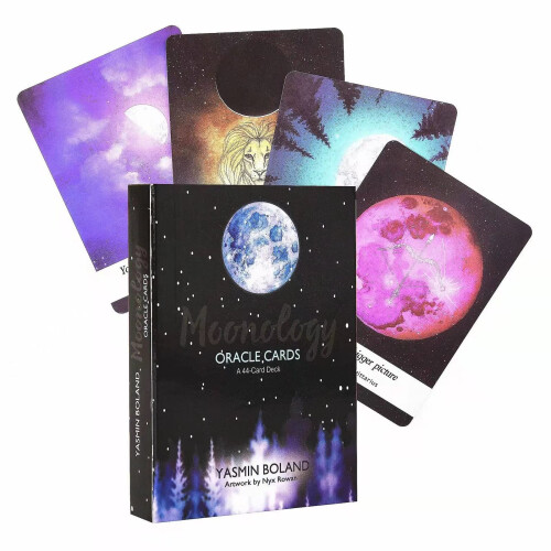 Moon Power Tarot Cards Deck 44Card BeginnerFriendly Fortune Telling Game with MoonThemed Artwork 2