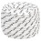 Berkfield Braided Boat Rope White 12 mmx100 m Polyester 1