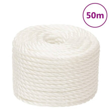 Berkfield Work Rope White 20 mm 50 m Polypropylene