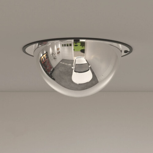 Berkfield Full Domed Traffic Mirror ò30 cm Acrylic