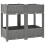Berkfield Raised Bed 80x40x71 cm Polypropylene 1