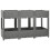 Berkfield Raised Bed 120x40x71 cm Polypropylene 1