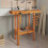 Berkfield Workbench with Vices 92x48x83 cm Solid Wood Acacia 1