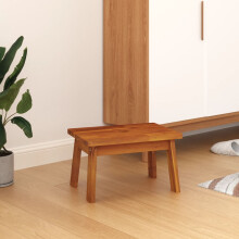 Berkfield Step Stool 38x26x22 cm Solid Wood Acacia