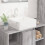 Berkfield Wash Basin White 37x37x13 cm Ceramic Square 1