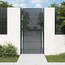 Berkfield Garden Gate Anthracite 100x175 cm Steel